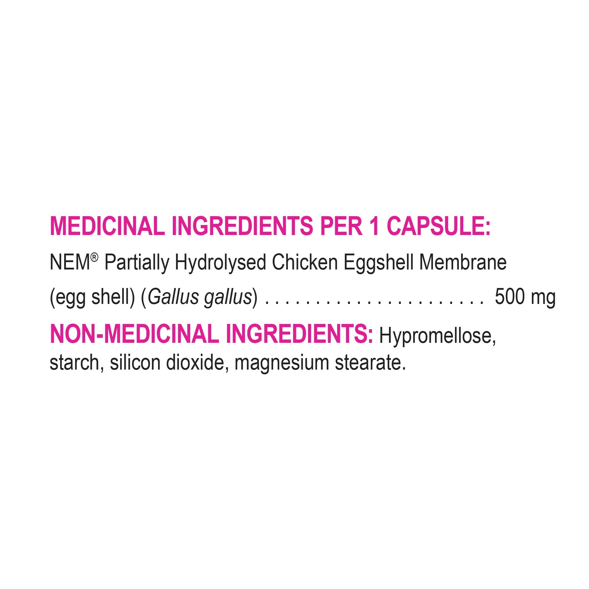 Genuine Health Joint Recovery NEM 60 Capsules