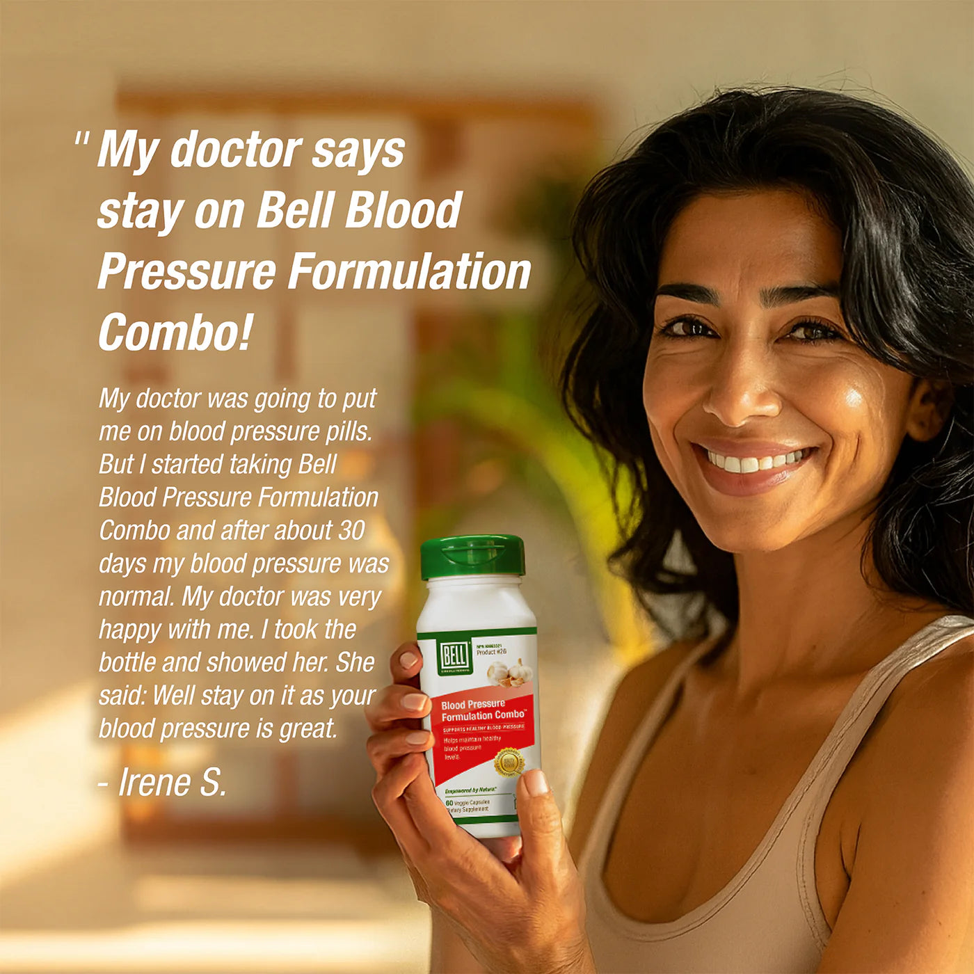 Bell Lifestyle Products #26 Blood Pressure Combo 60 Capsules