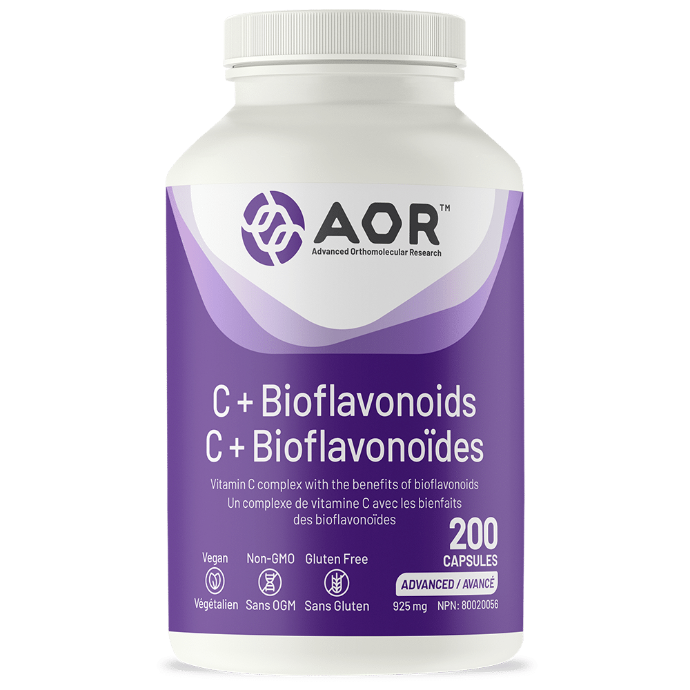 AOR C + Bioflavonoids 200 Vegetarian Capsules