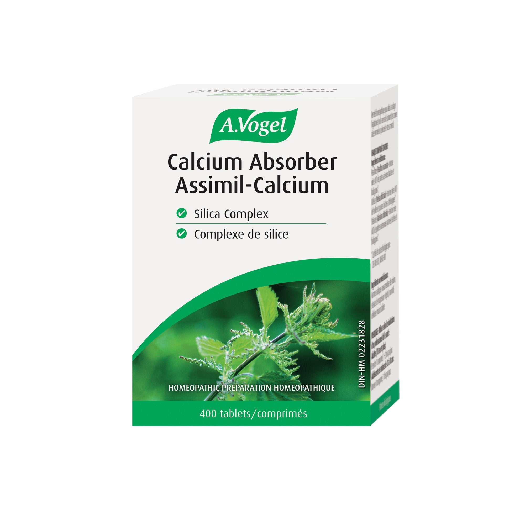 A. Vogel Calcium Absorber Urticalcin 400 Tablets