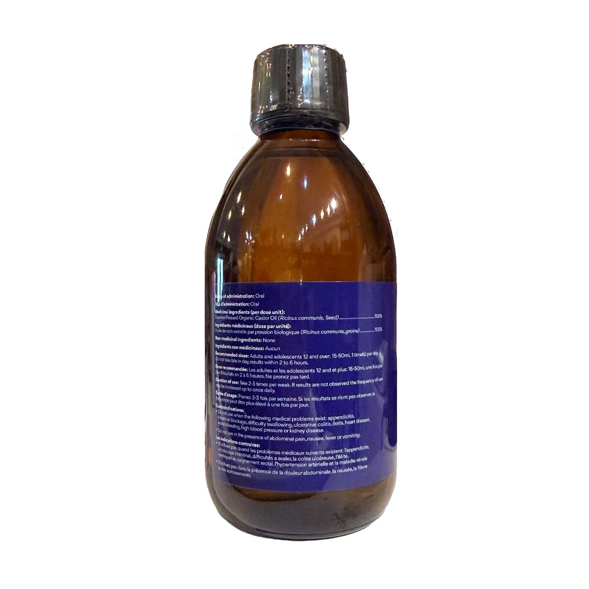 Queen of the Thrones Organic Castor Oil ORAL LIQUID 250ml