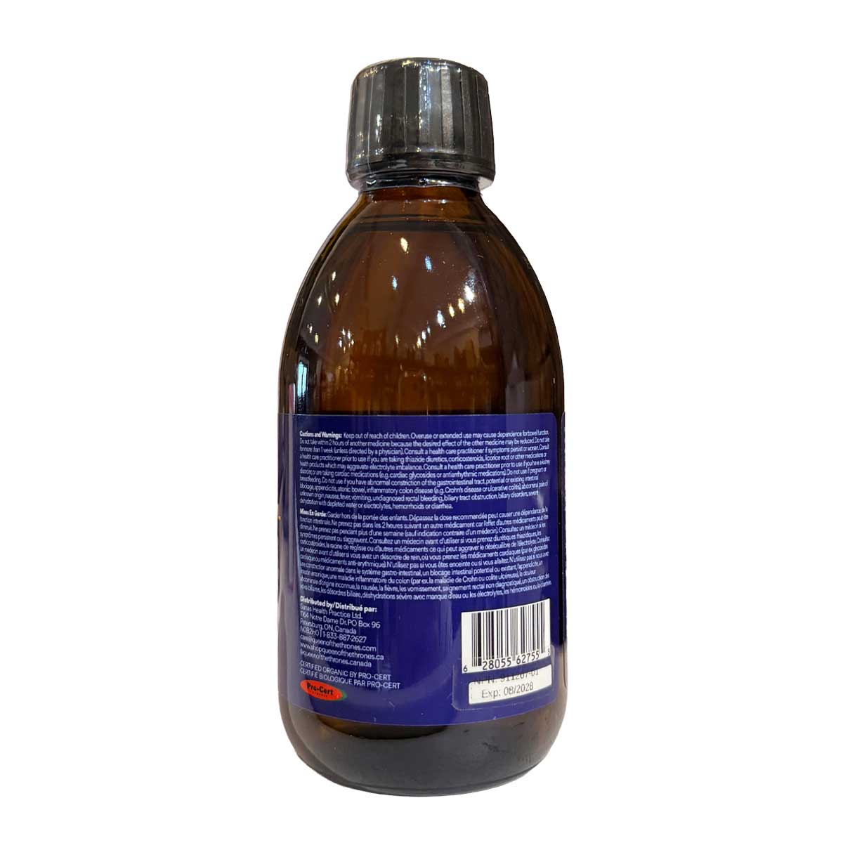 Queen of the Thrones Organic Castor Oil ORAL LIQUID 250ml