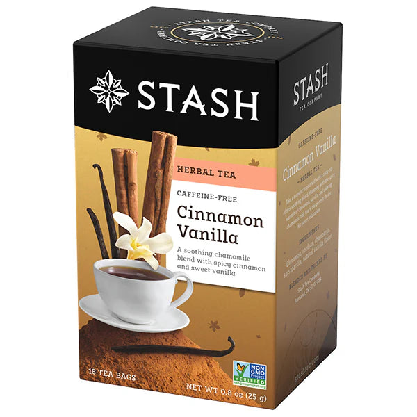 Stash Cinnamon Vanilla Chamomile Tea 18 Teabags
