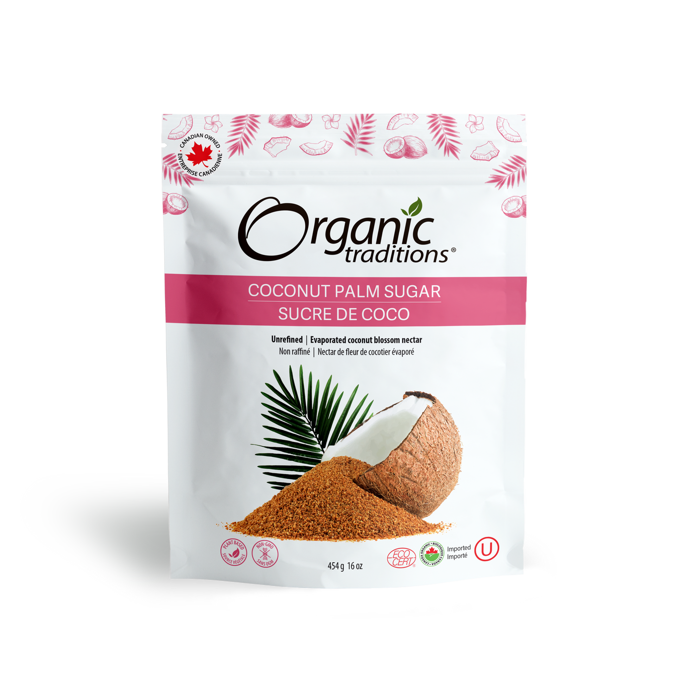 Organic Traditions Coconut Palm Sugar 454g (discontinued)
