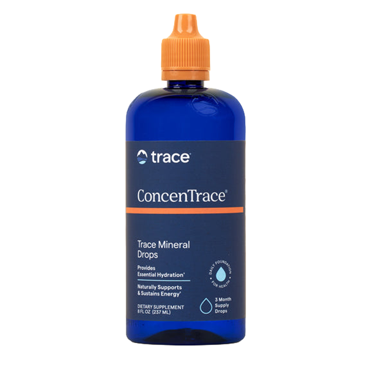 Trace Minerals ConcenTrace Minerals from Sea Water, Low Sodium 237ml