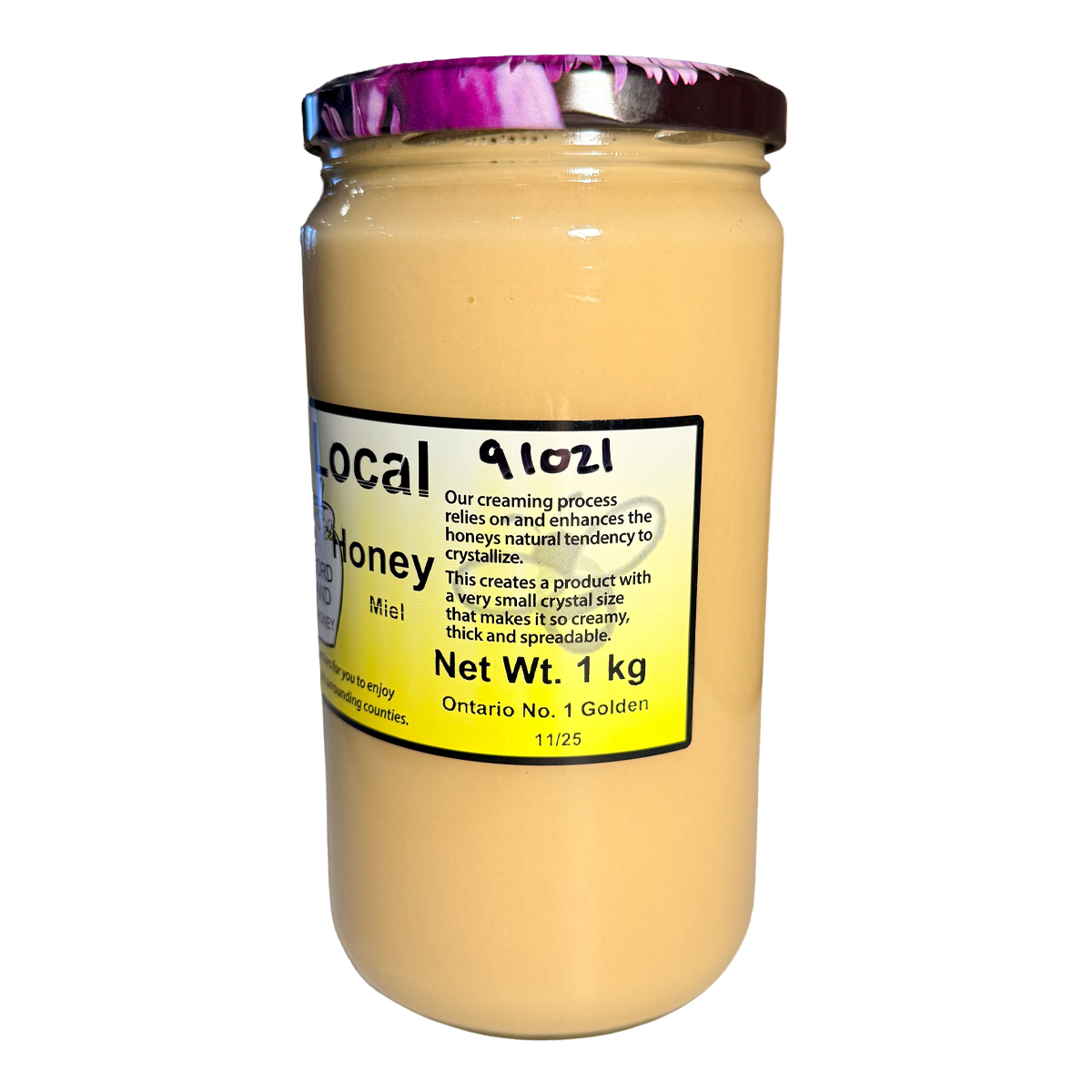 Oxford Honey Unpasteurized Creamed Honey Jar 1Kg