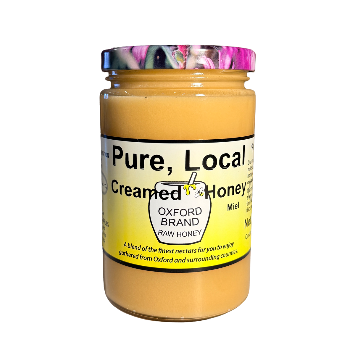 Oxford Honey Unpasteurized Creamed Honey Jar 500g