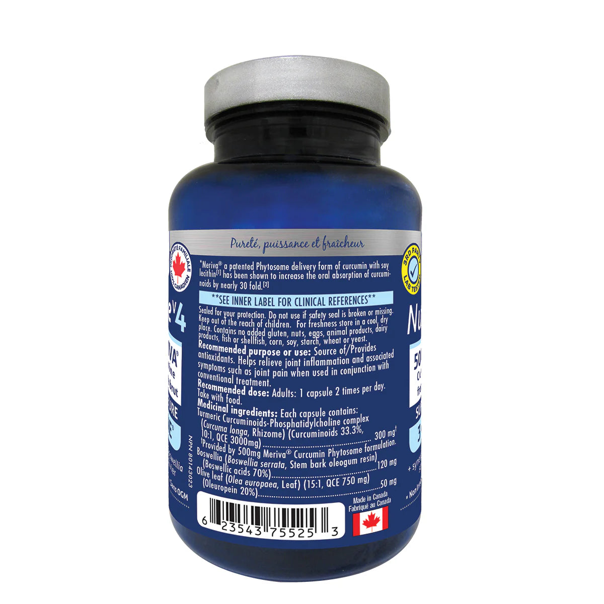 Naka Platinum Nutri CURe V4 (Meriva) 60 Vegetarian Capsules