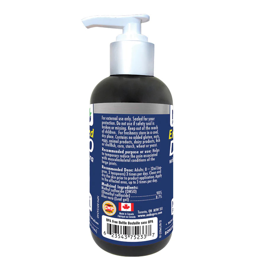 Naka Platinum Enhanced DMSO with Aloe Vera 130ml