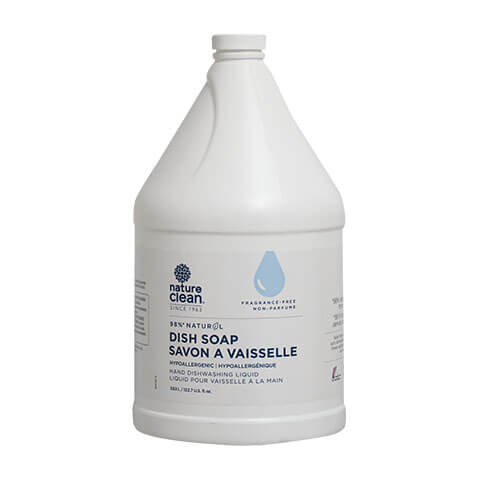 Nature Clean Dishwashing Liquid Unscented 3.63L