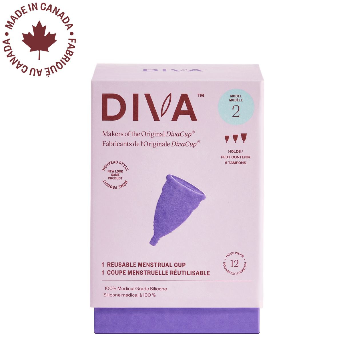 Diva Cup Model 2 After Childbirth/ Heavy Flow