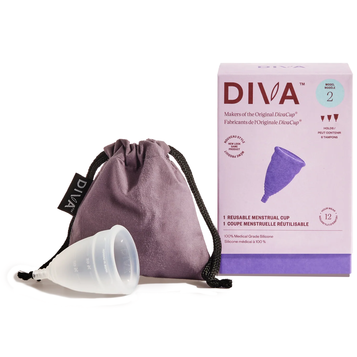Diva Cup Model 2 After Childbirth/ Heavy Flow