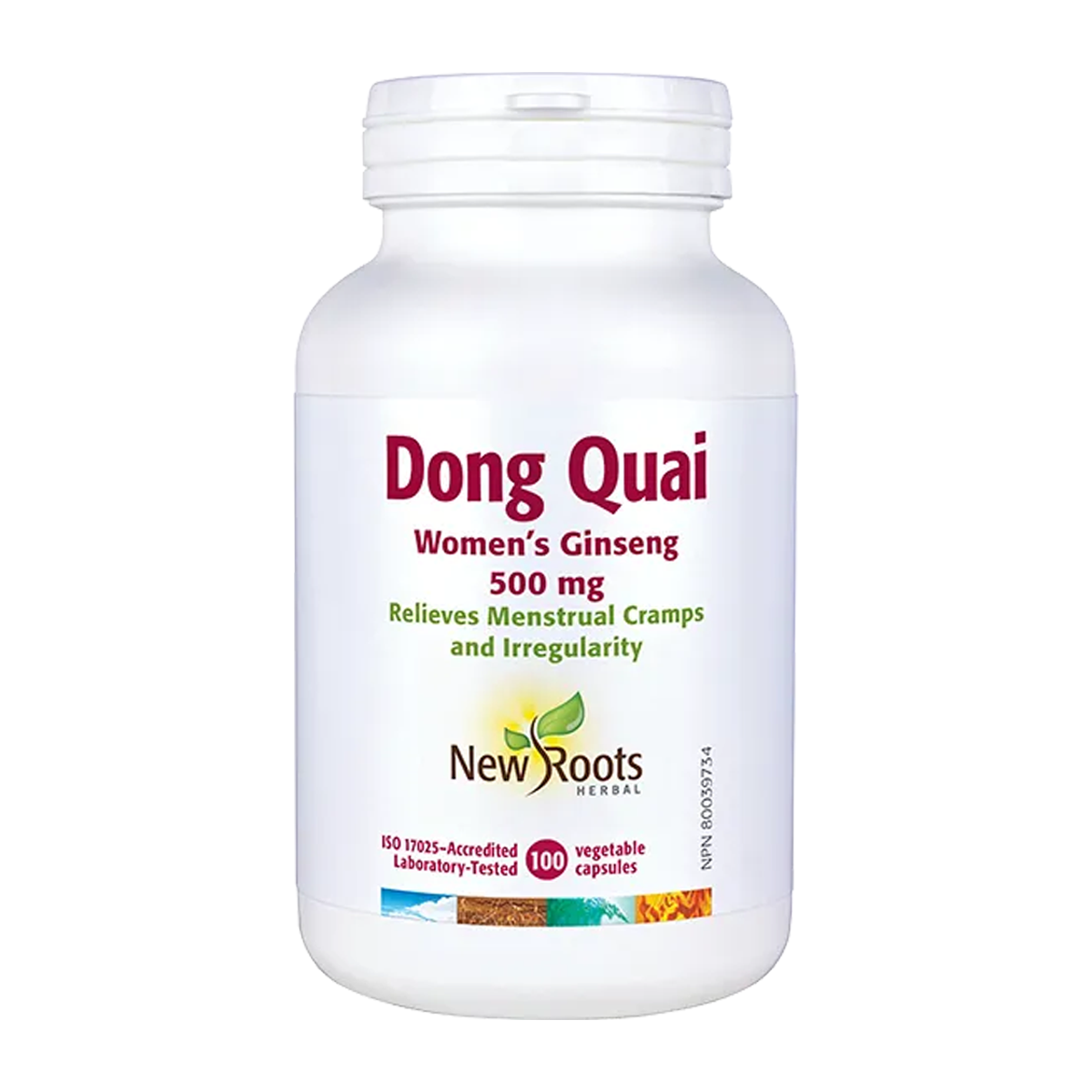 New Roots Dong Quai 500mg 100 Vegetarian Capsules