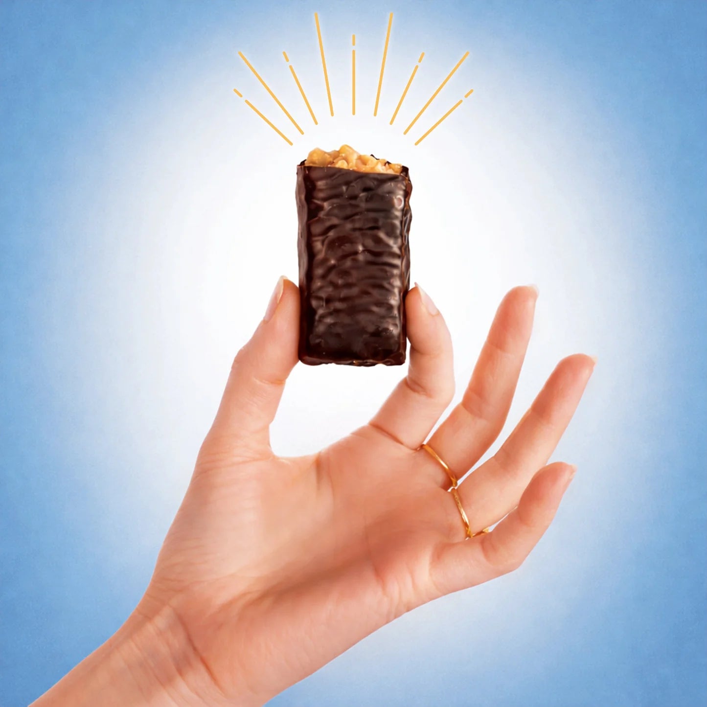 EatLove Dark Chocolate Caramel Peanut Bar 55g