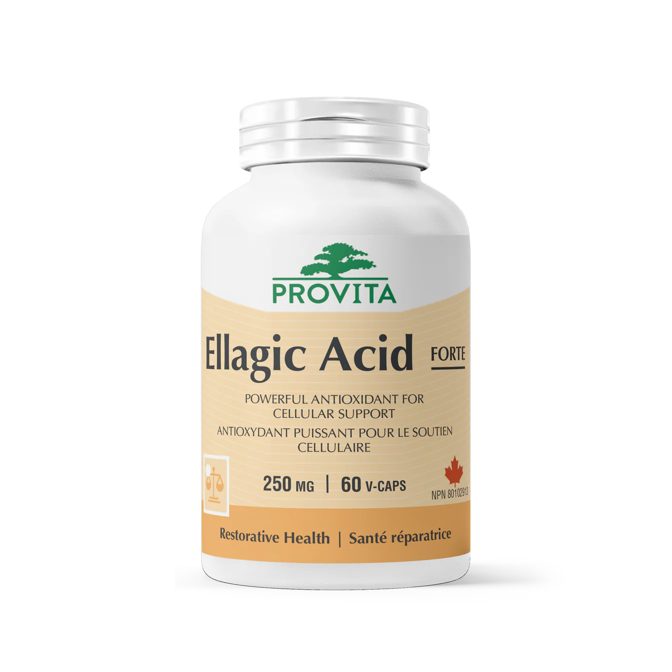 Provita Ellagic Acid Forte60 Vegetarian Capsules