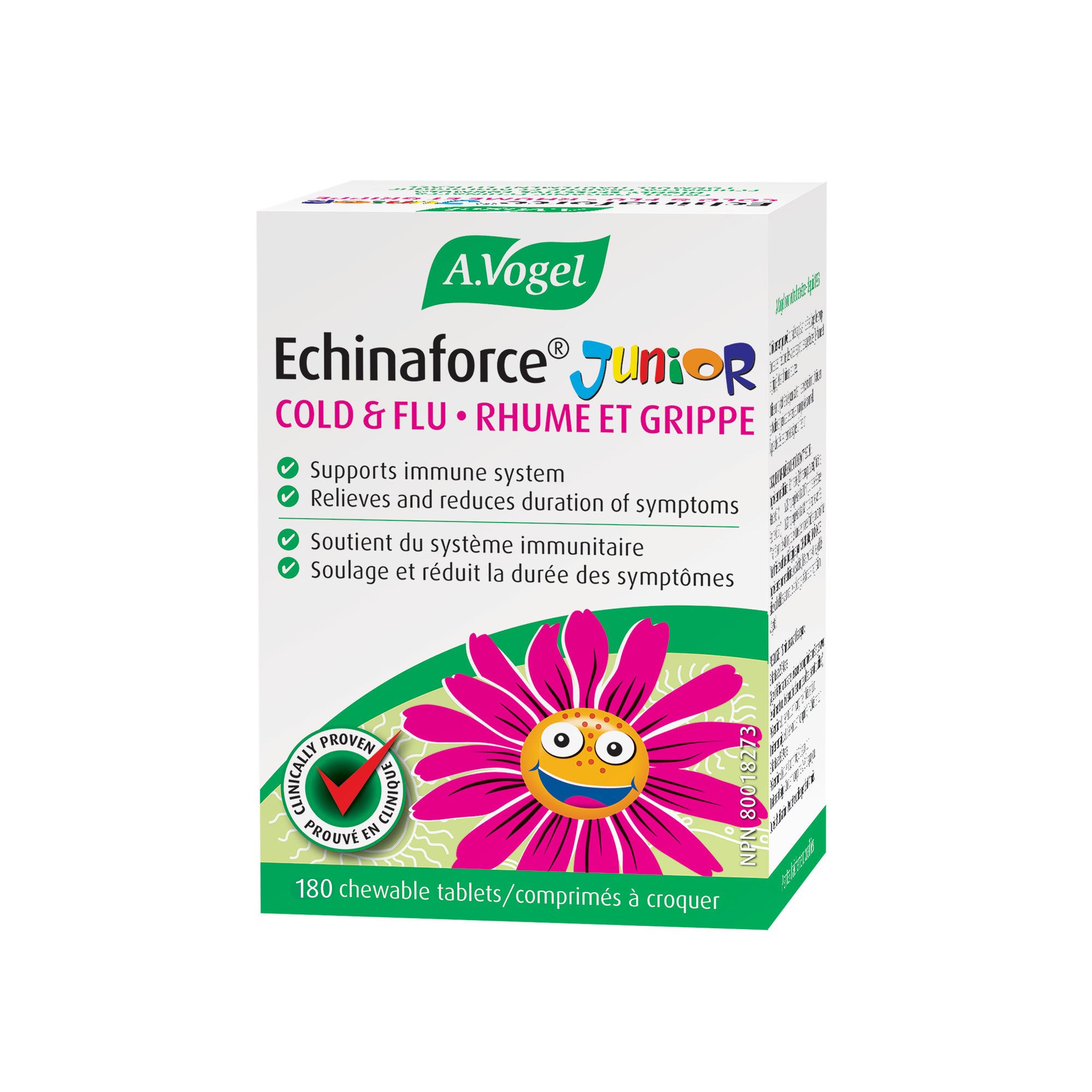 A. Vogel Echinaforce Junior Chewable 180 Tablets