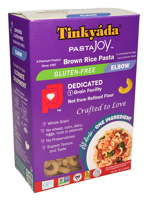 Tinkyada Brown Rice Elbow 454g