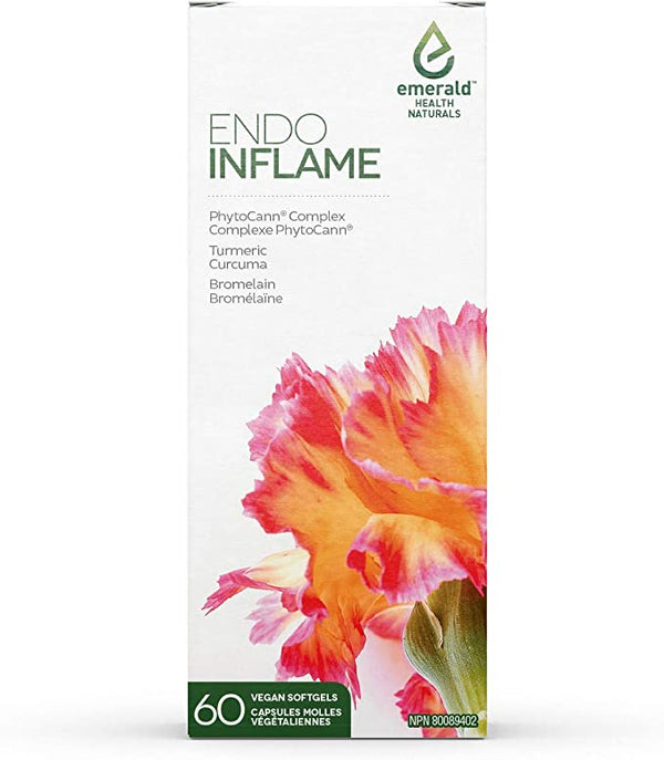 Emerald Health Naturals ENDO Inflame 60 Vegan Softgels