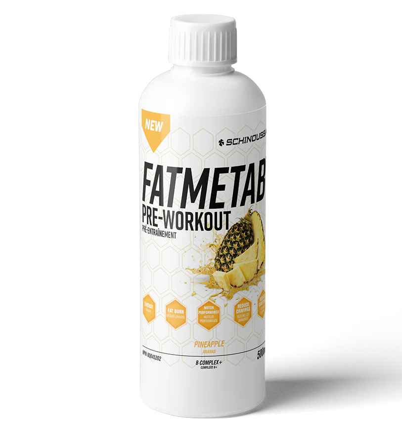 Schinoussa Fat Metab Pre Workout Pineapple 500ml