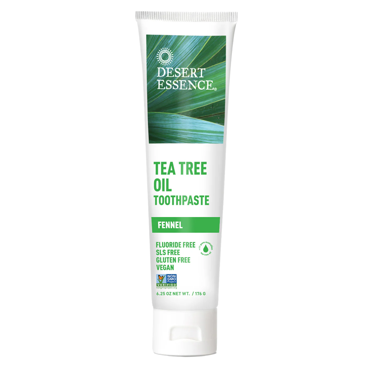 Desert Essence Tea Tree Oil Toothpaste With Fennel 130ml
