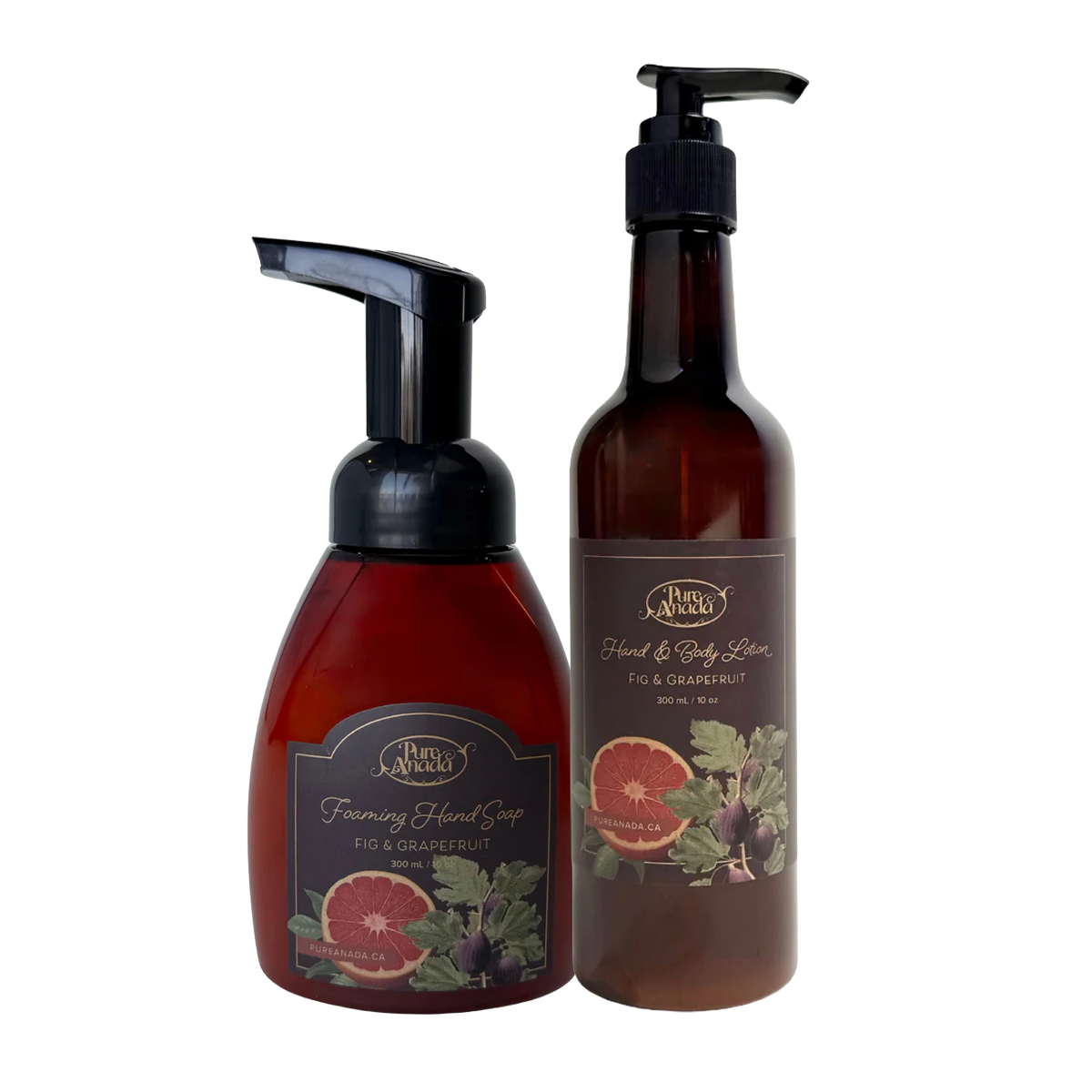 Pure Anada Impress the Guests Fig & Grapefruit Soap/Lotion Duo