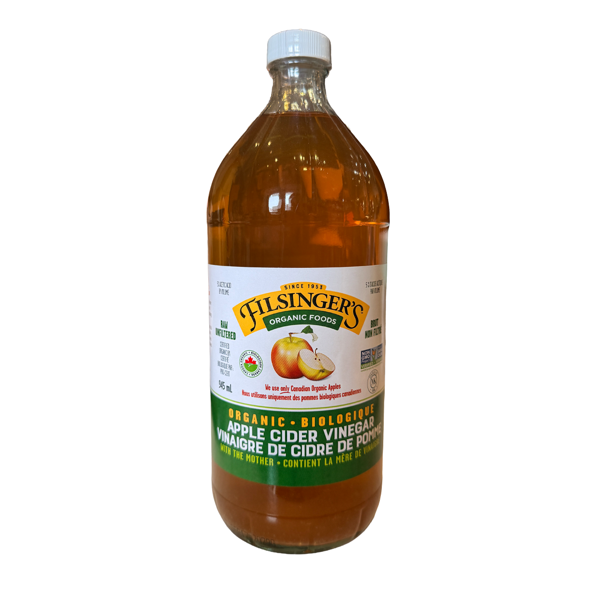 Filsinger's Organic Apple Cider Vinegar 945ml