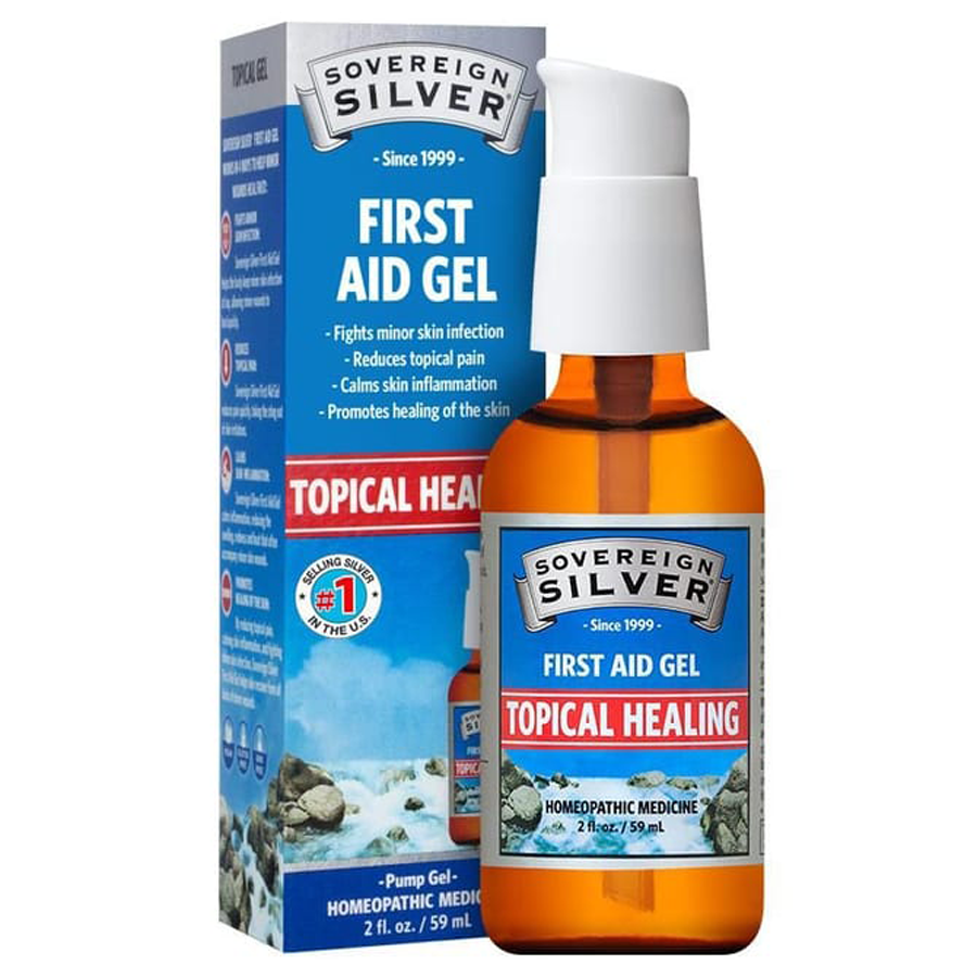 Sovereign Silver First Aid Gel 59ml