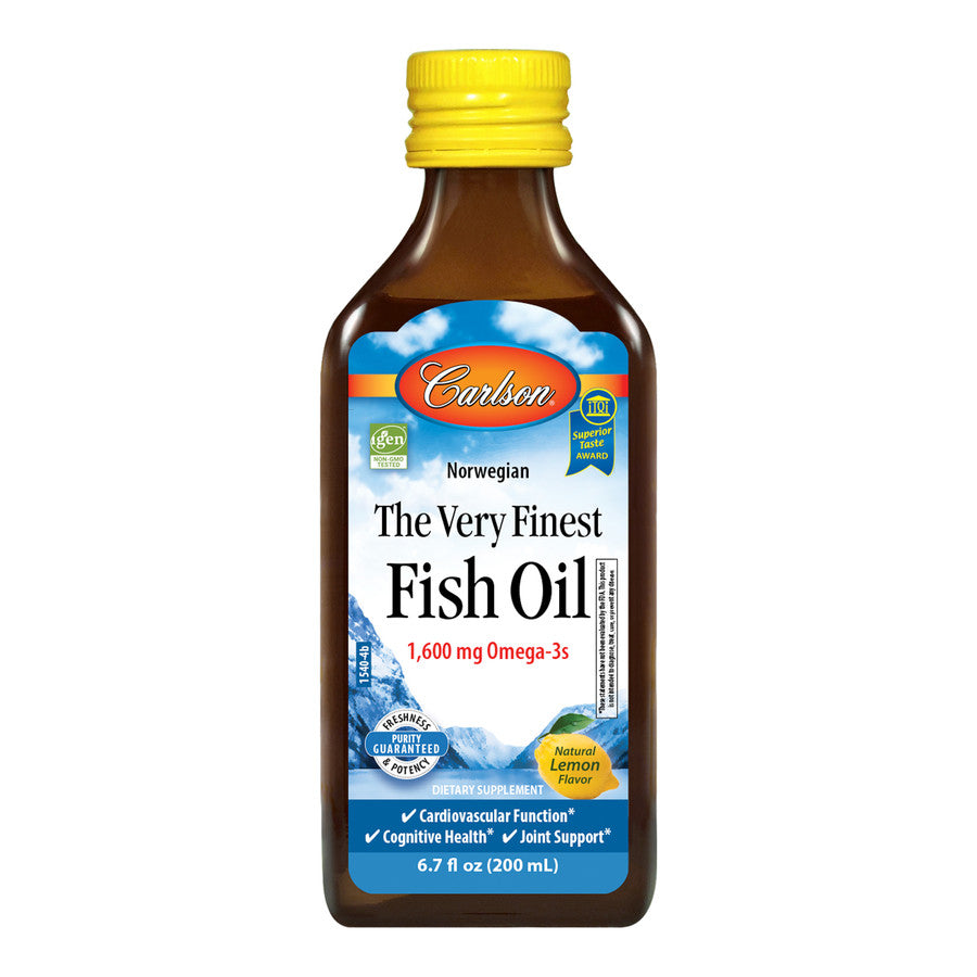 Carlson Lemon Fish Oil 200ml