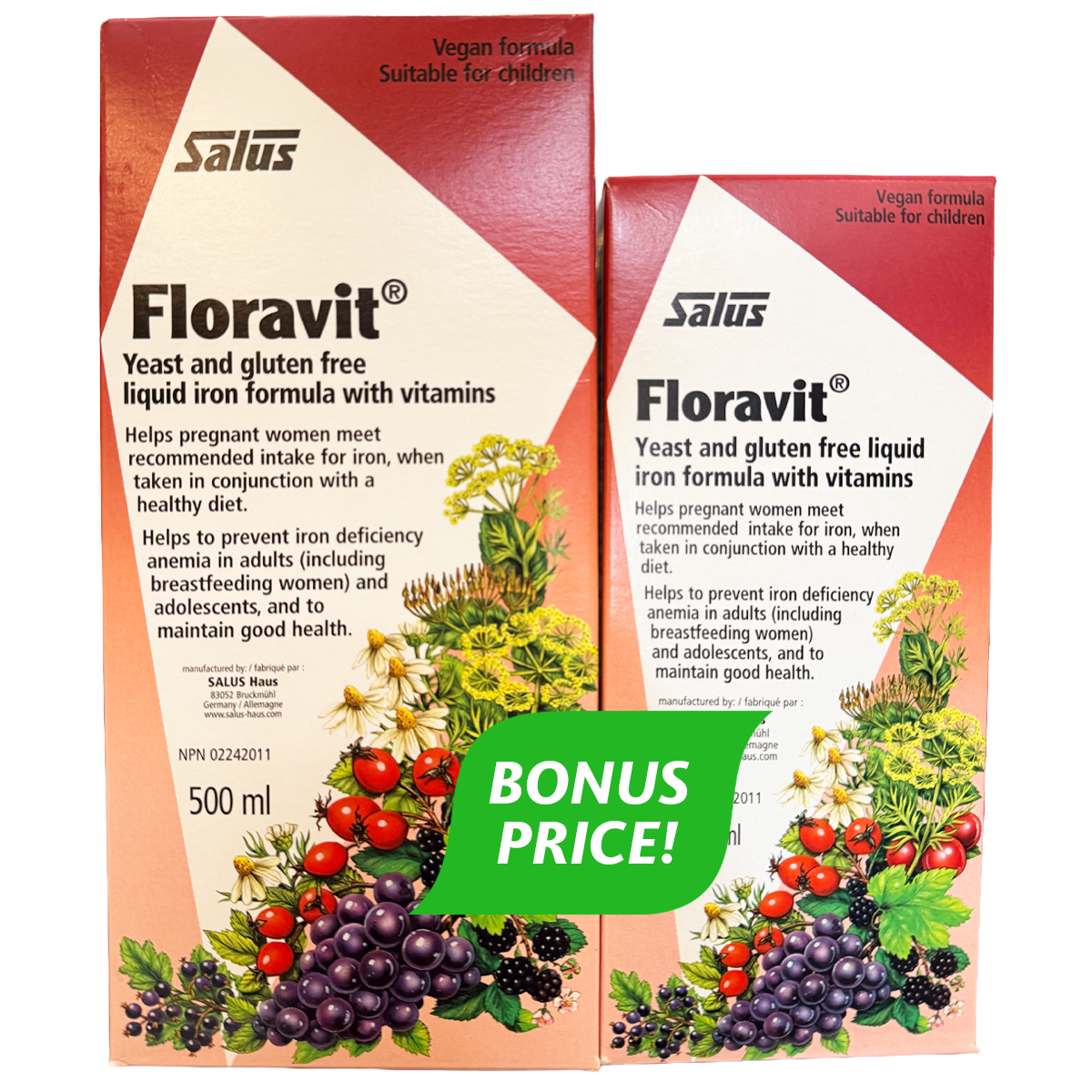 Salus Floravit Bonus Pack 500ml + 250ml
