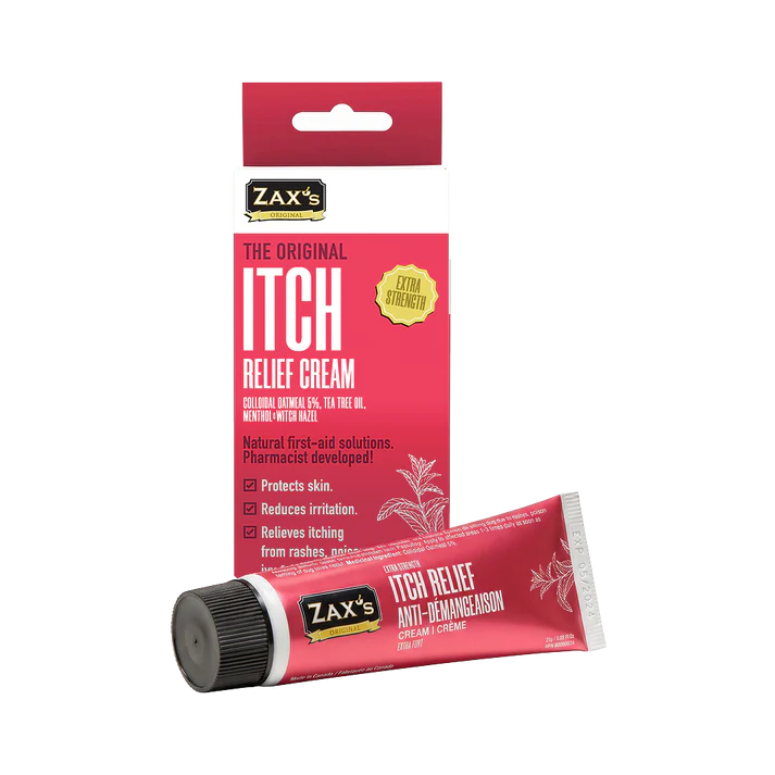 Zax's Original Itch Cream for Bug Bites, Rashes, Itching 28g