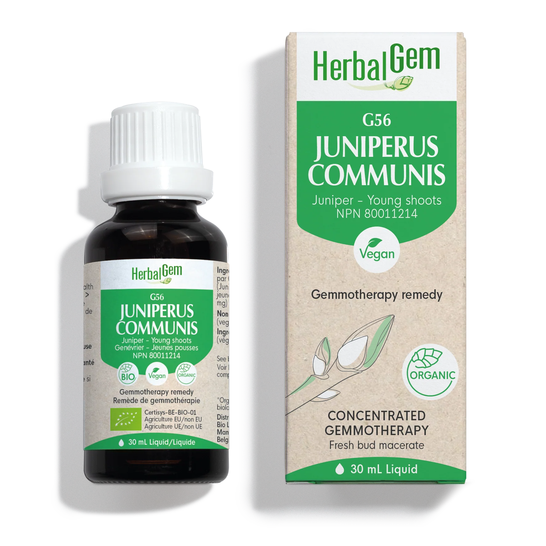 Herbal Gem G56 Juniperus Communis 30mL