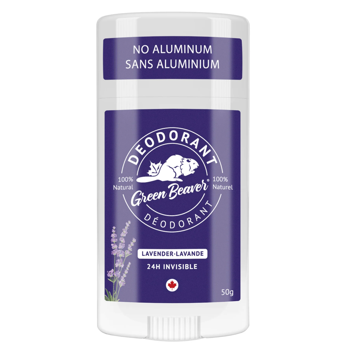 Green Beaver Organic Lavender Deodorant 50g
