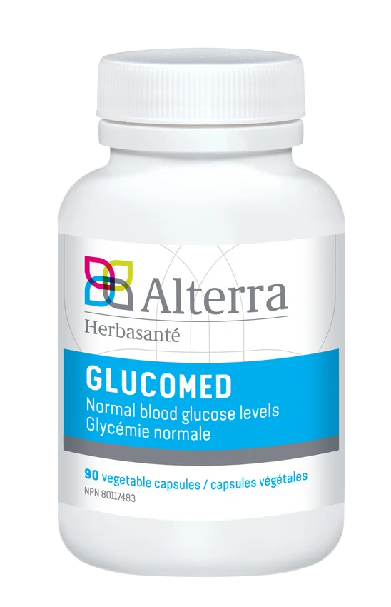 Alterra Glucomed 90 vegetable capsules