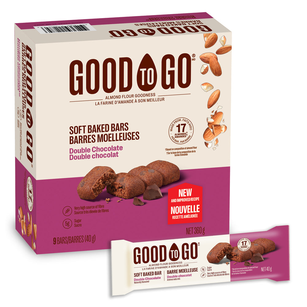 Good To Go Soft Baked Bar Double Chocolate 40g
