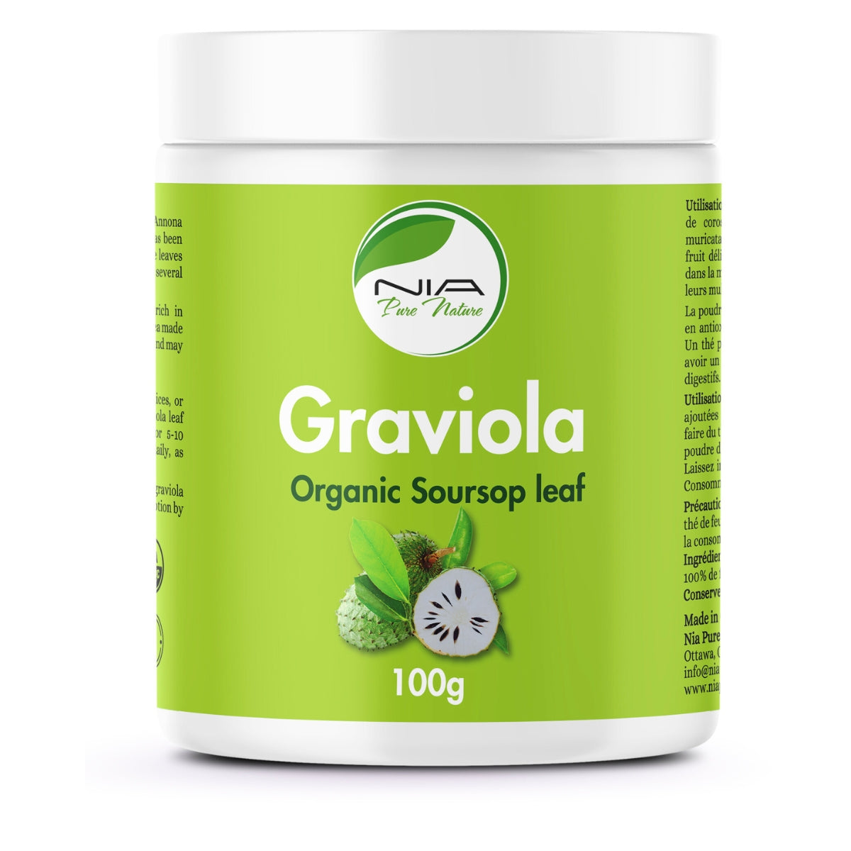 Nia Graviola Soursop Leaf Powder 100g