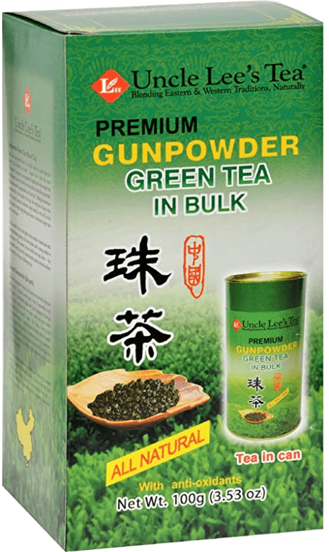 Uncle Lee's Premium Gunpowder Green Bulk 100g