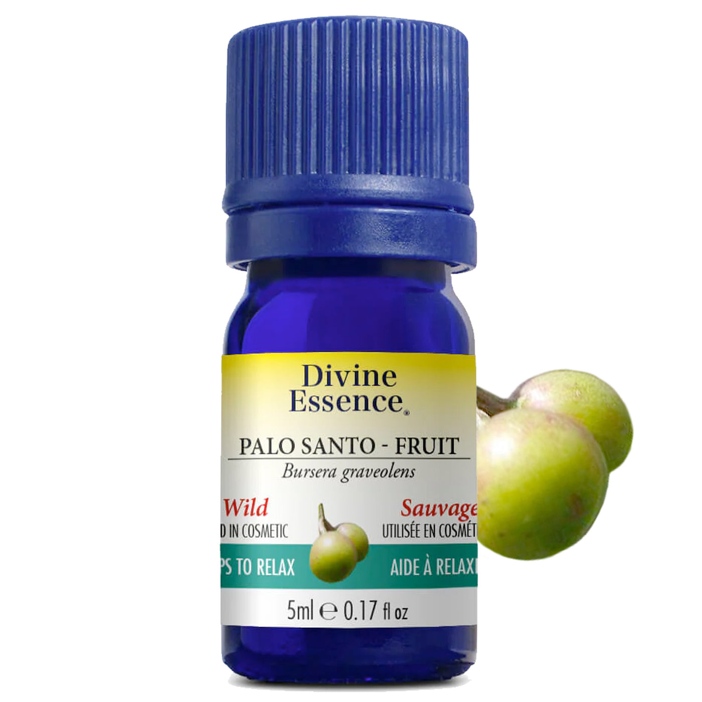 Divine Essence Pure Palo Santo Fruit Essential Oil 5ml