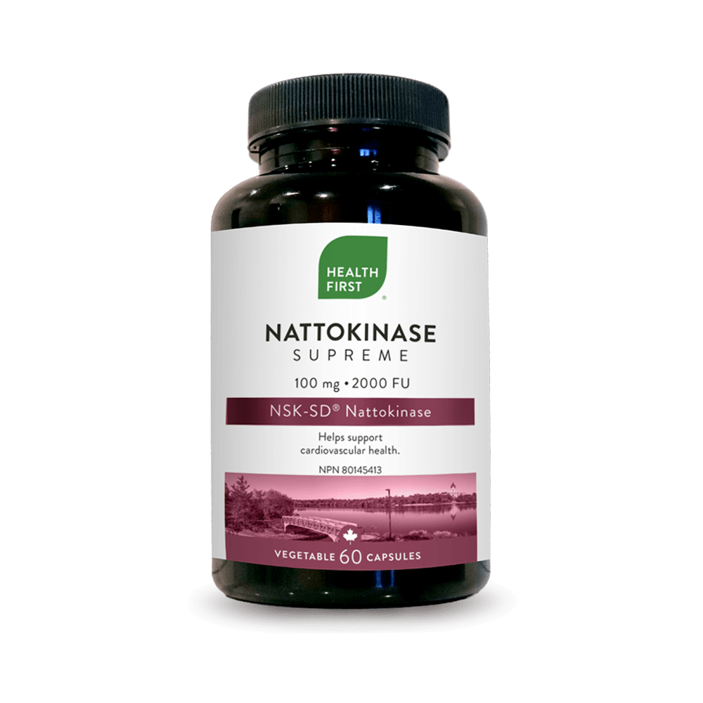 Health First Nattokinase Supreme 100mg 60 vegetable capsules