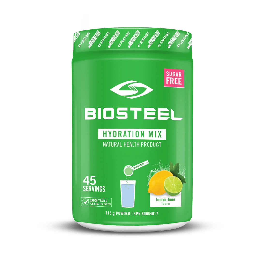 BioSteel Lemon-Lime Hydration Mix 315g