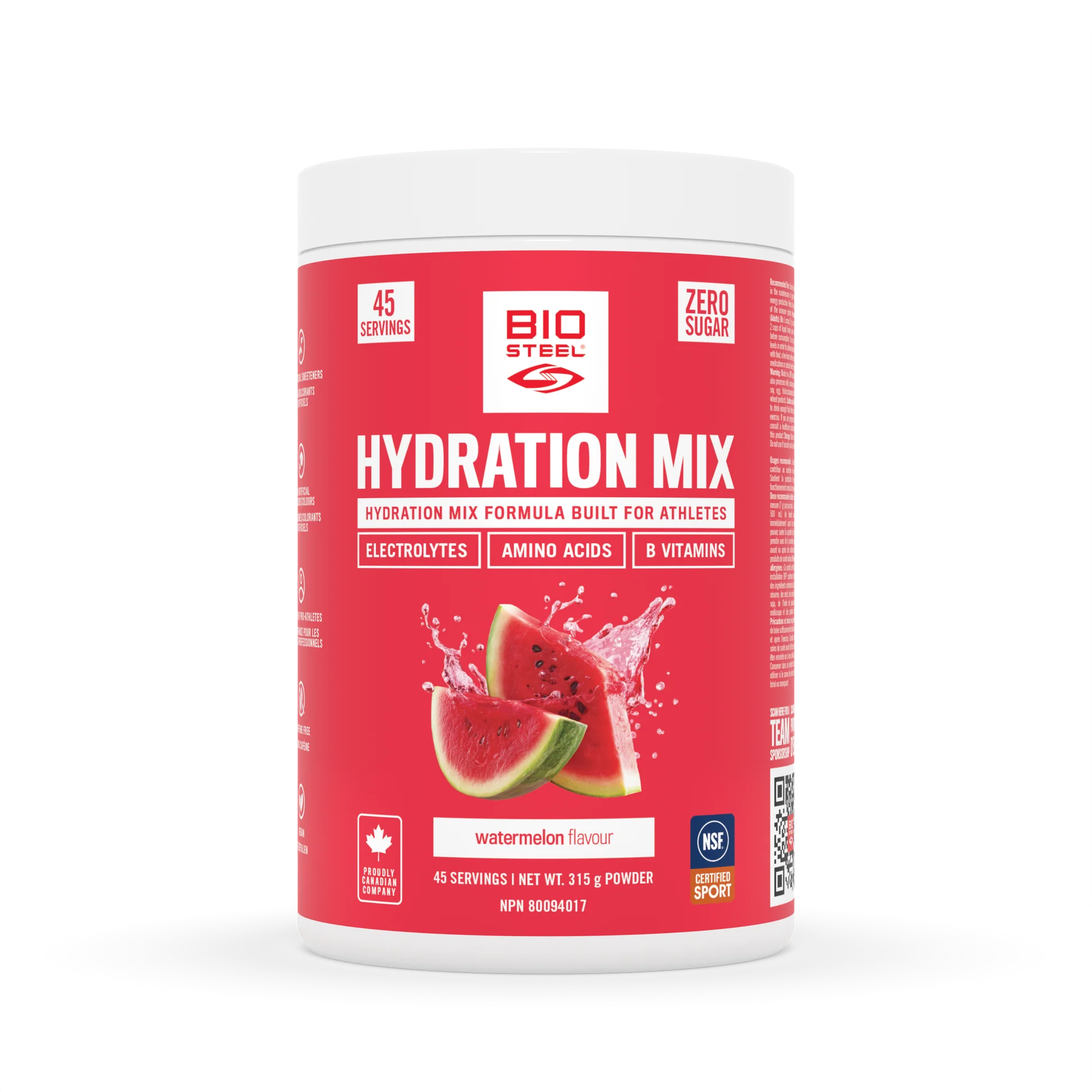 BioSteel Watermelon Hydration Mix 315g