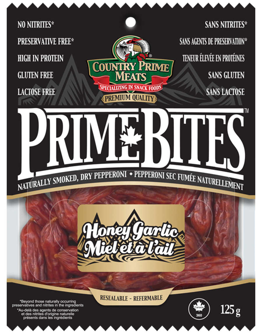 Country Prime Meats Prime Bites Honey Garlic 125g