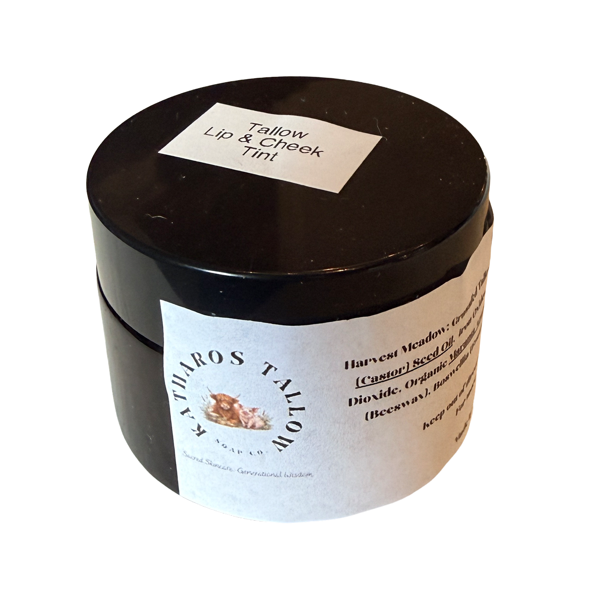 Katharos Soap co. Harvest Meadow Cheek and Lip Tint Jar
