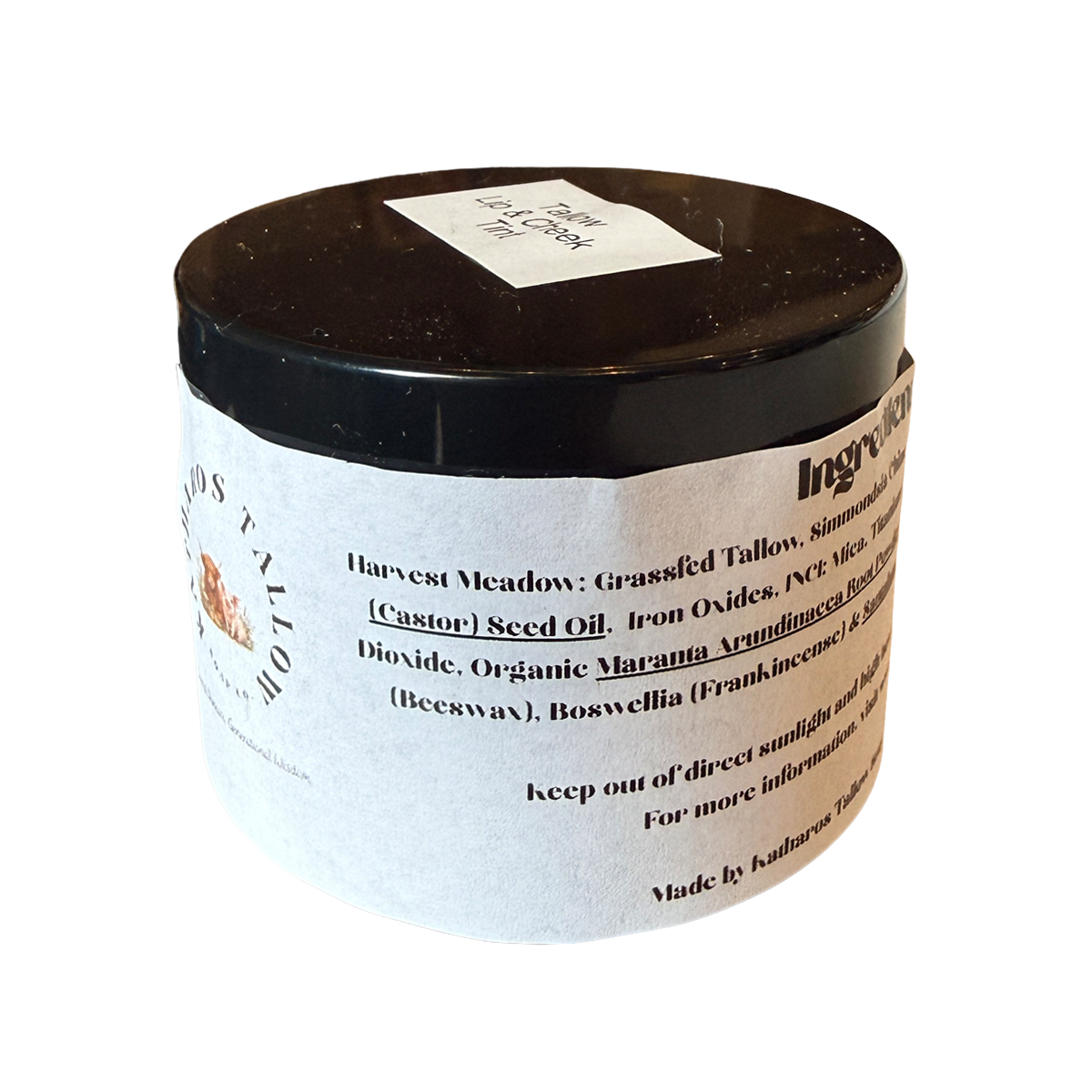 Katharos Soap co. Harvest Meadow Cheek and Lip Tint Jar