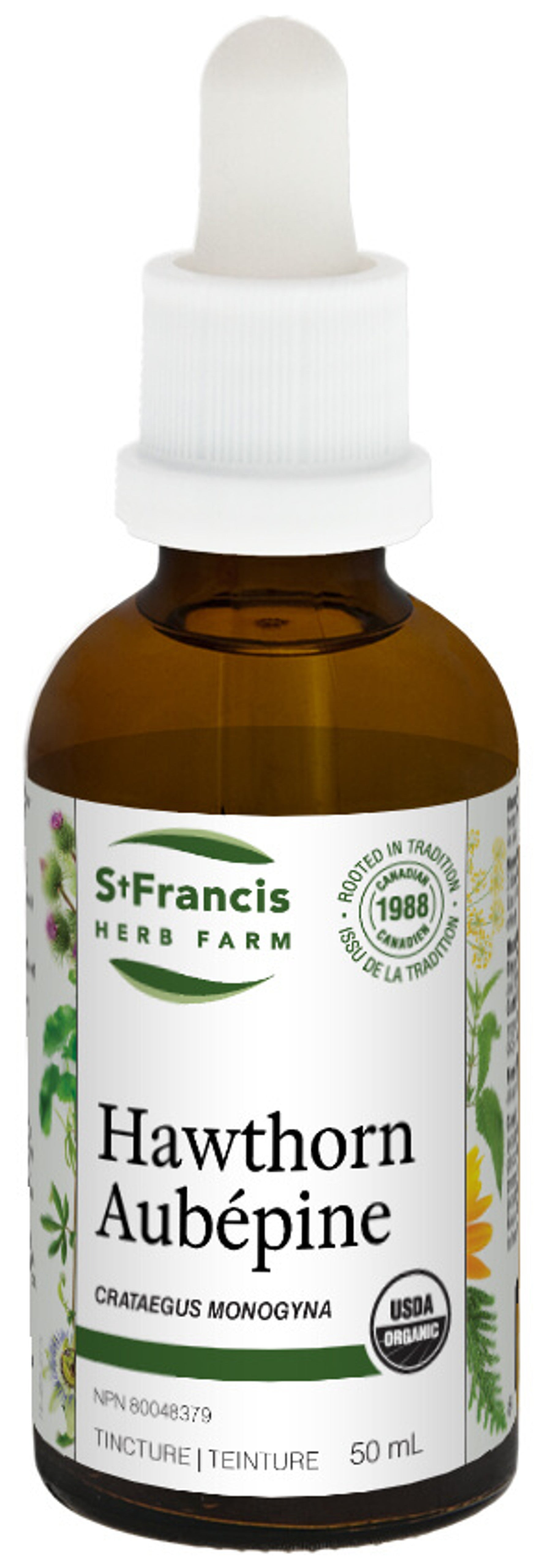 St. Francis Hawthorn Tincture 50ml