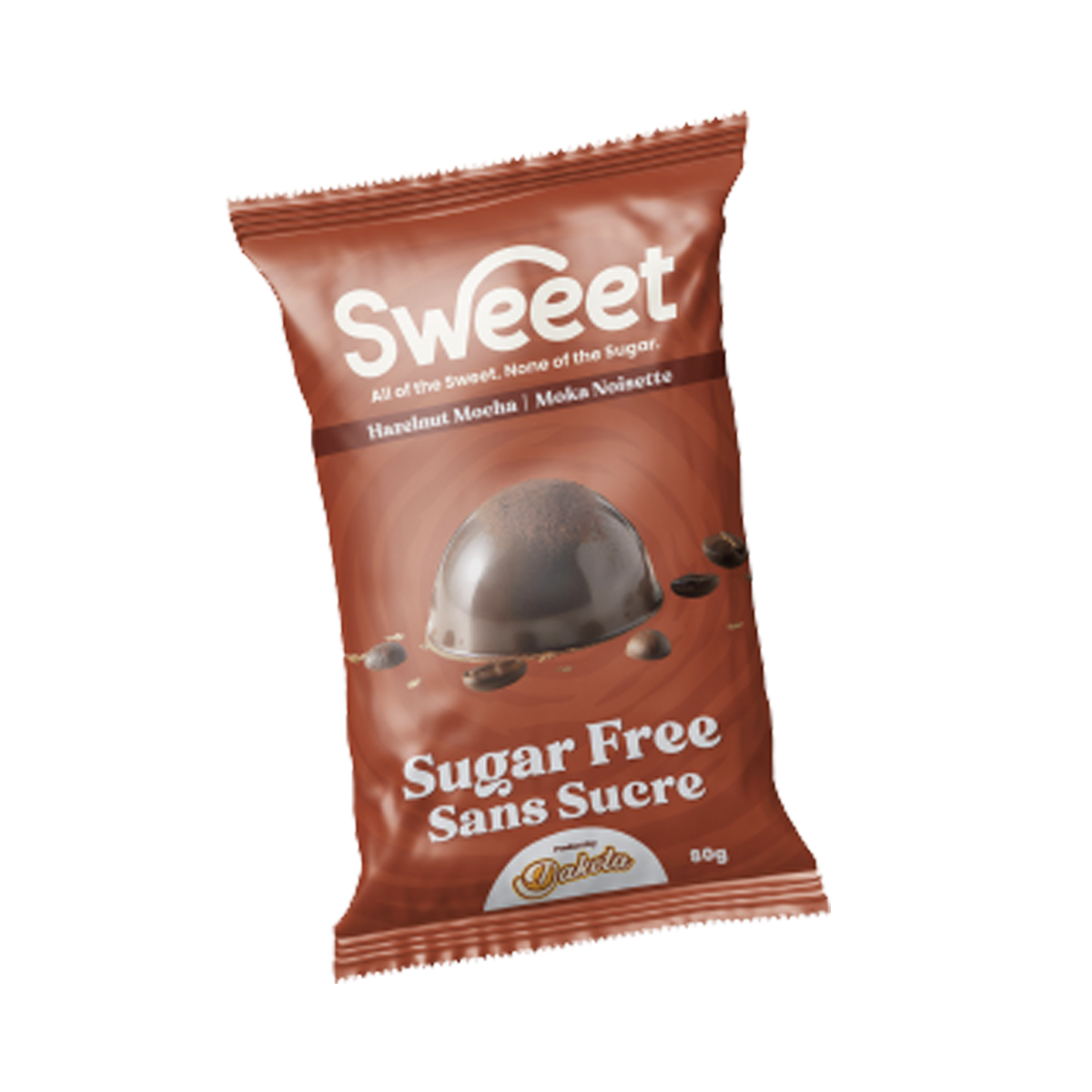 Dakota Foods Sweeet Hazelnut Mocha Sugar-Free Chocolates 80g (Formerly: The KetoNut)