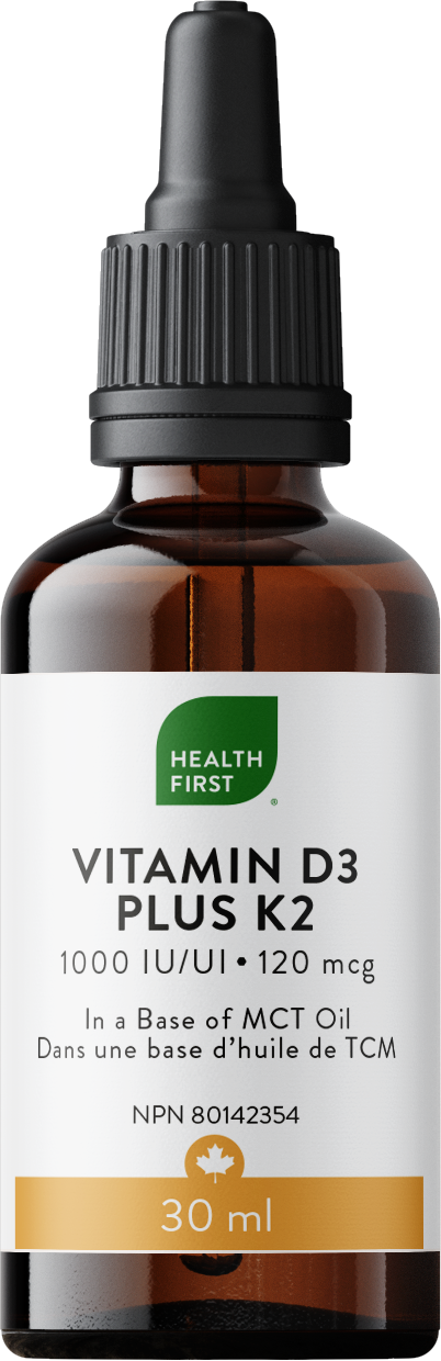 Health First Vitamin D3 Plus K2 30 ml