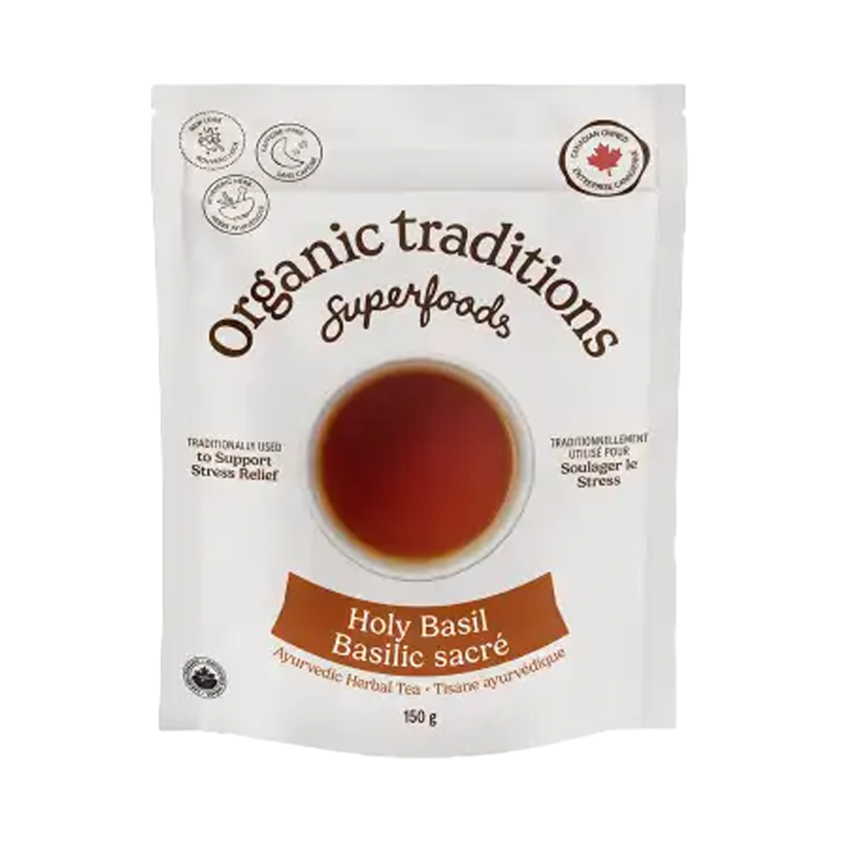 Organic Traditions Organic Holy Basil Tulsi Tea 150g