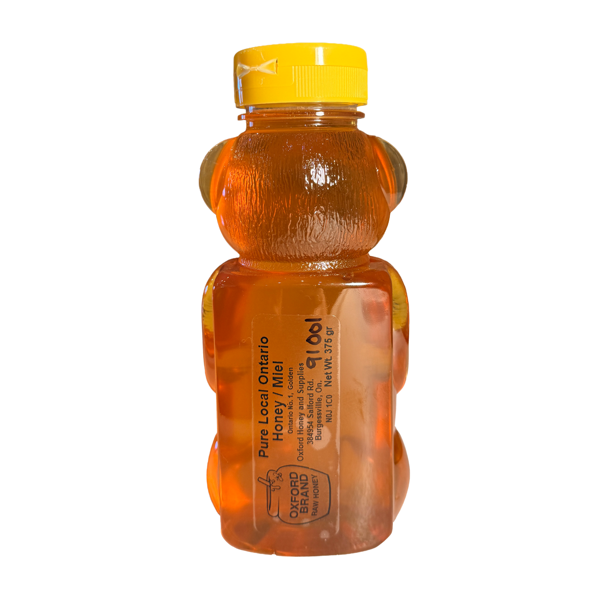 Oxford Unpasteurized Liquid Honey Bear 375g