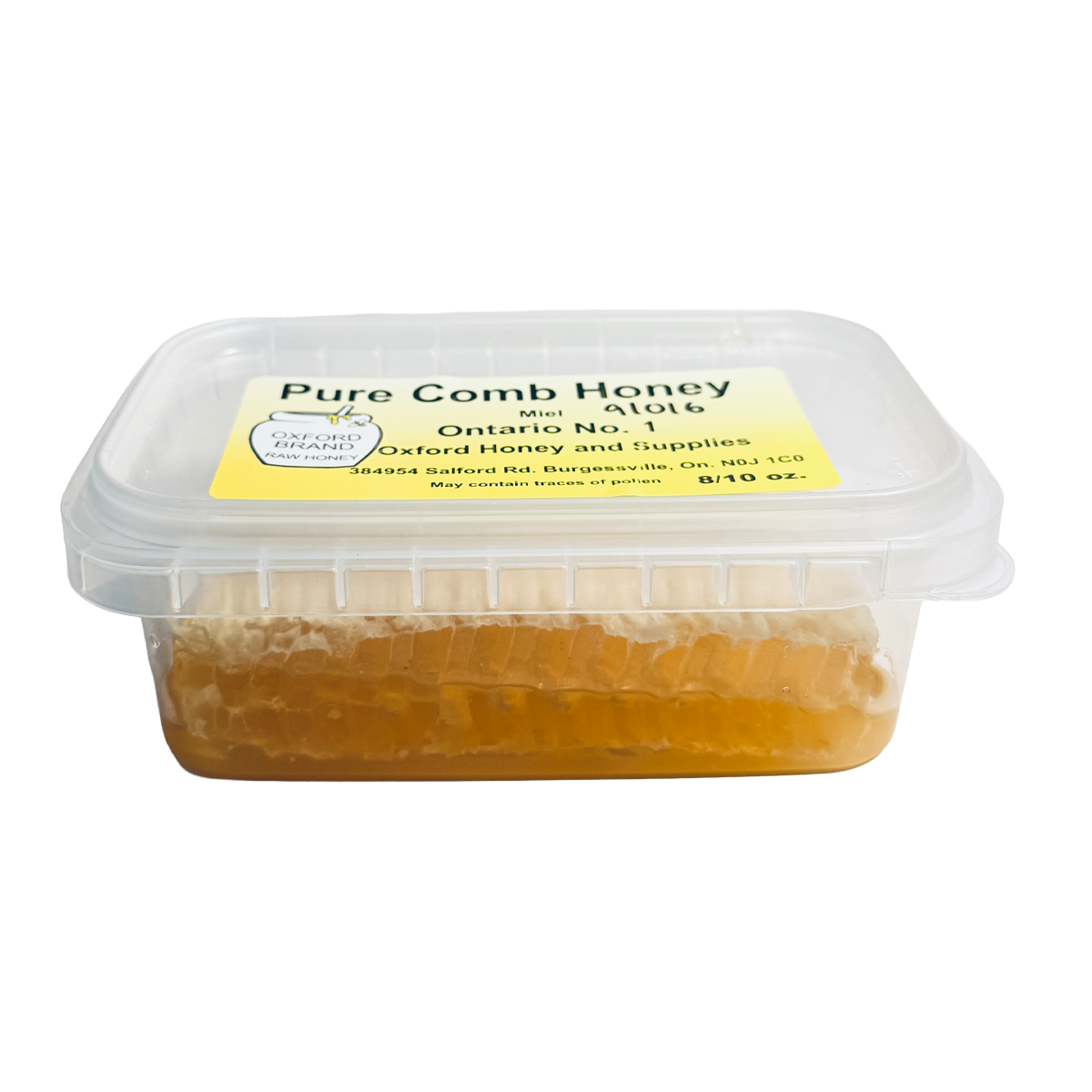 Oxford Honey Pure Raw Honey Comb 8oz