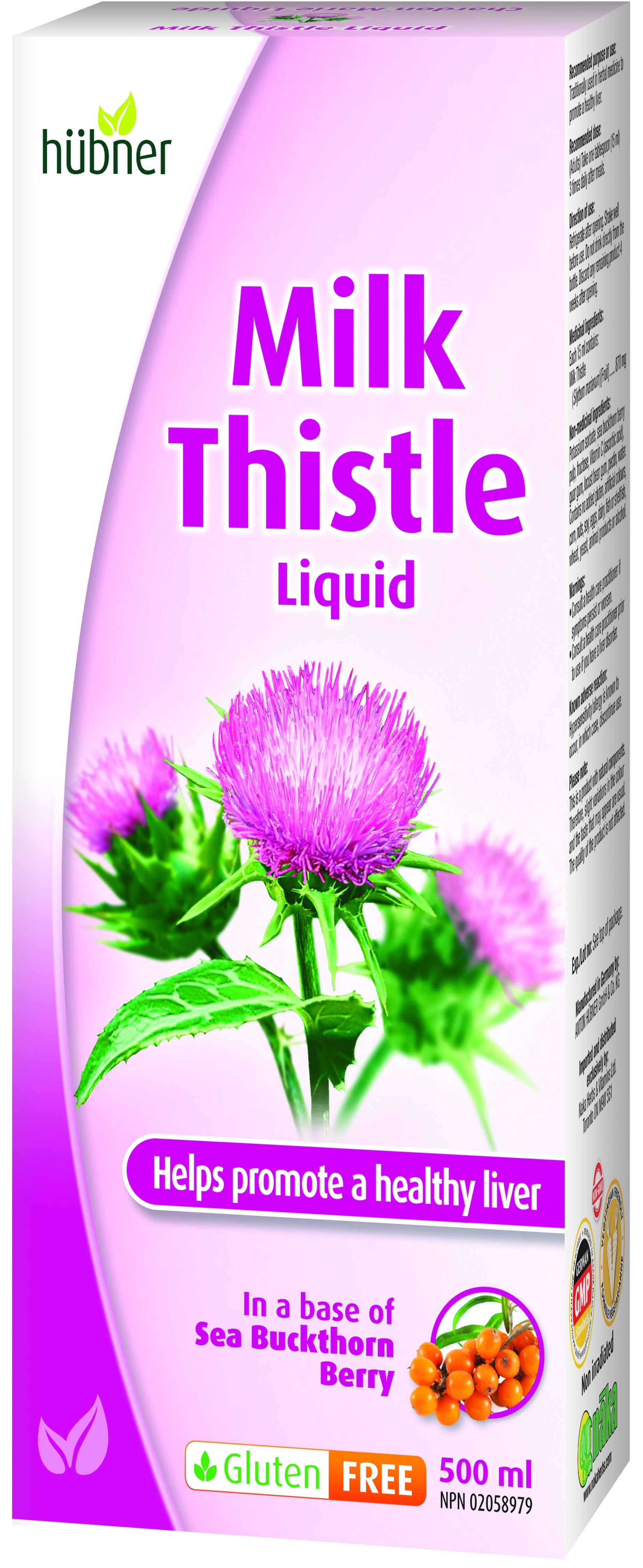 Hubner Milk Thistle Liquid 500ml